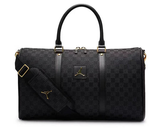 Jordan Monogram Duffel Bag Black (FJ6787 011 / MA0759 023)